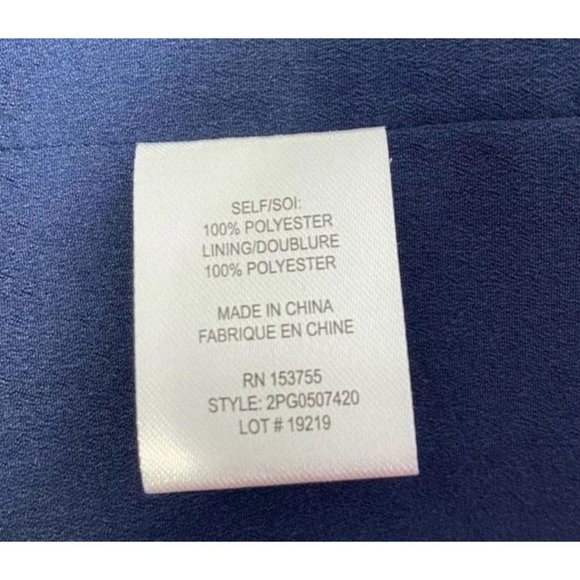 NWOT Haute Hippie Blue Chiffon Caitlyn Mini Dress, Size Large - Picture 6 of 7